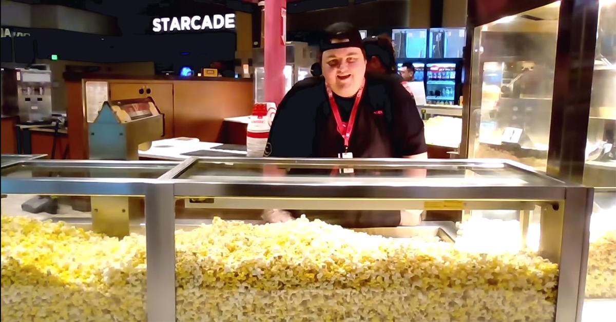 Jason "Popcorn Guy" Grisboll appears on 'Jimmy Kimmel Live!'