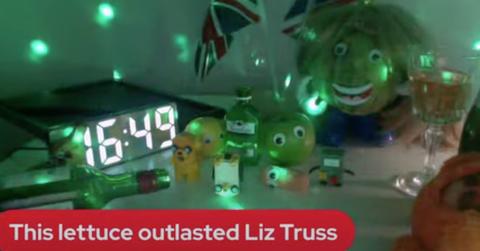 Liz Truss lettuce meme