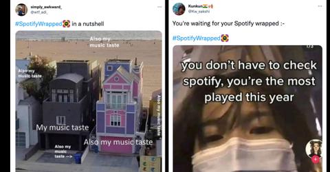 spotify wrapped tweets