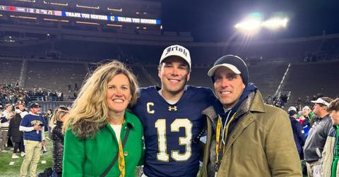 What We Know About Riley Leonard's Loving Parents