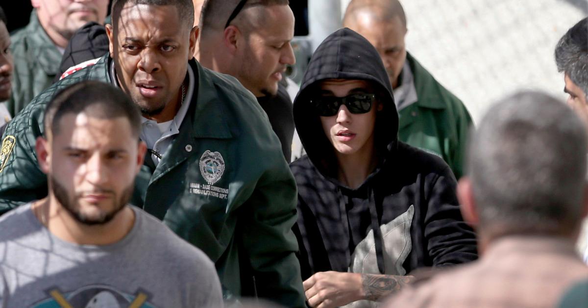 Justin Bieber arrest