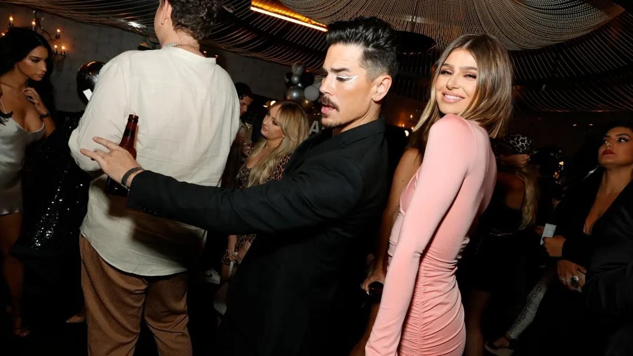 Tom Sandoval and Raquel Leviss attend the "Vanderpump Rules" Party For LALA Beauty