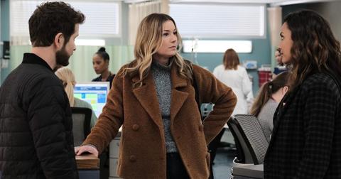 Emily VanCamp on 'The Resident.'