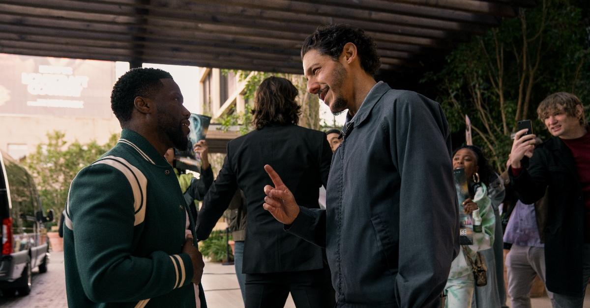 Kevin Hart and Theo Rossi in 'True Story'