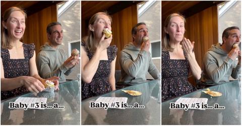 Deena from Big Little Feelings shares her reaction to her third child's gender reveal.