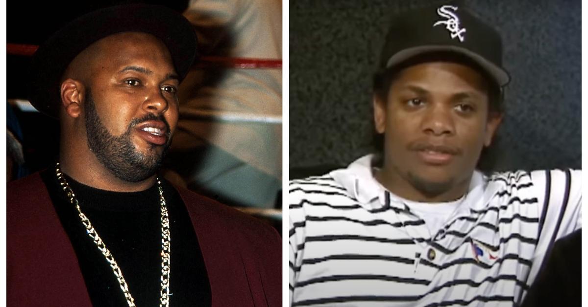 (L-R): Suge Knight; Eazy-E