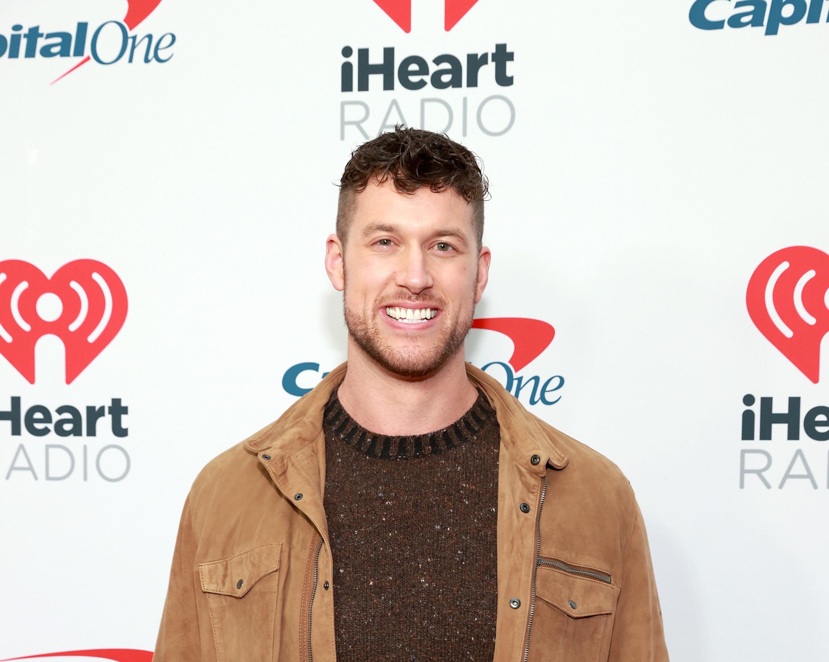 Clayton Echard attends attends iHeartRadio 102.7 KIIS FM's Jingle Ball 2021