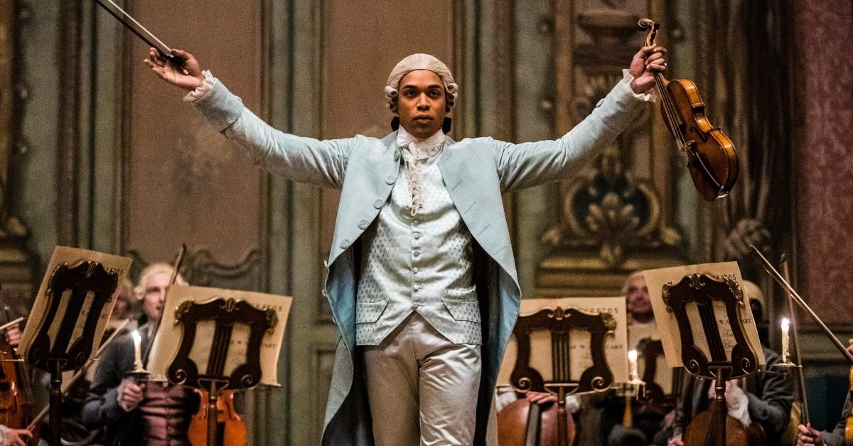 Kelvin Harrison Jr. as Joseph Bologne in 'Chevalier'