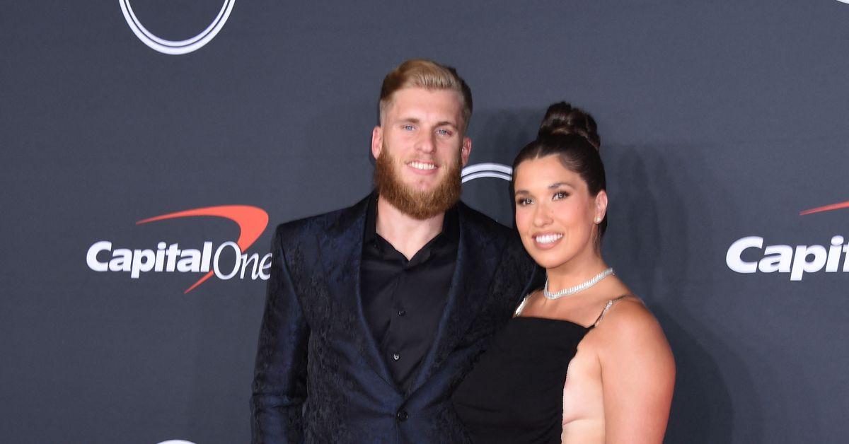 Cooper Kupp and his wife at the ESPYs. 