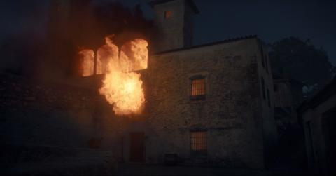 A scene from 'House of the Dragon' Episode 9