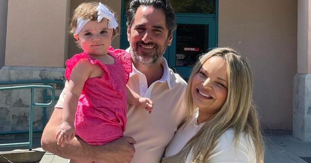 Trisha Paytas, Moses Hacmon, and daughter Malibu Barbie.