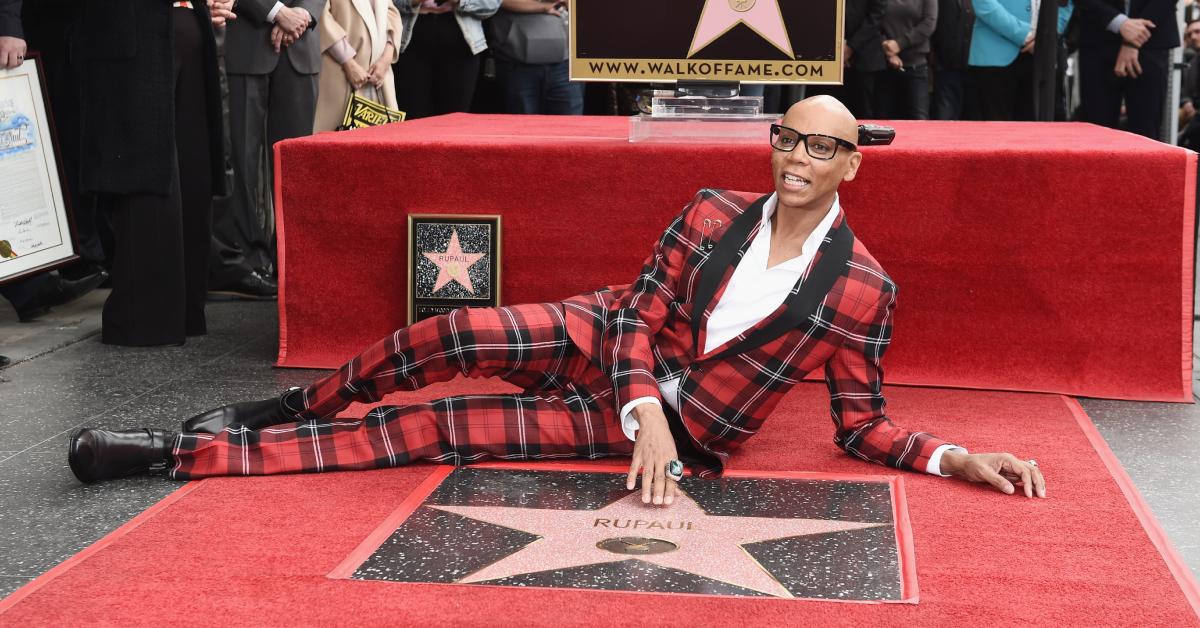 rupaul walk of fame star