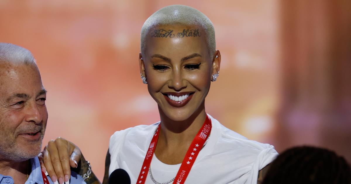 The Inside Scoop On Amber Rose s Striking Forehead Tattoo