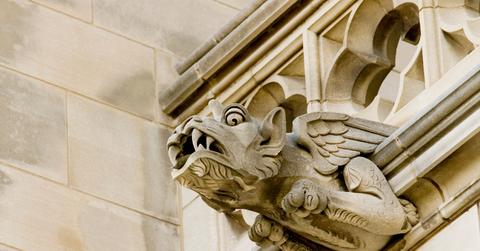 Still shot of gargoyle