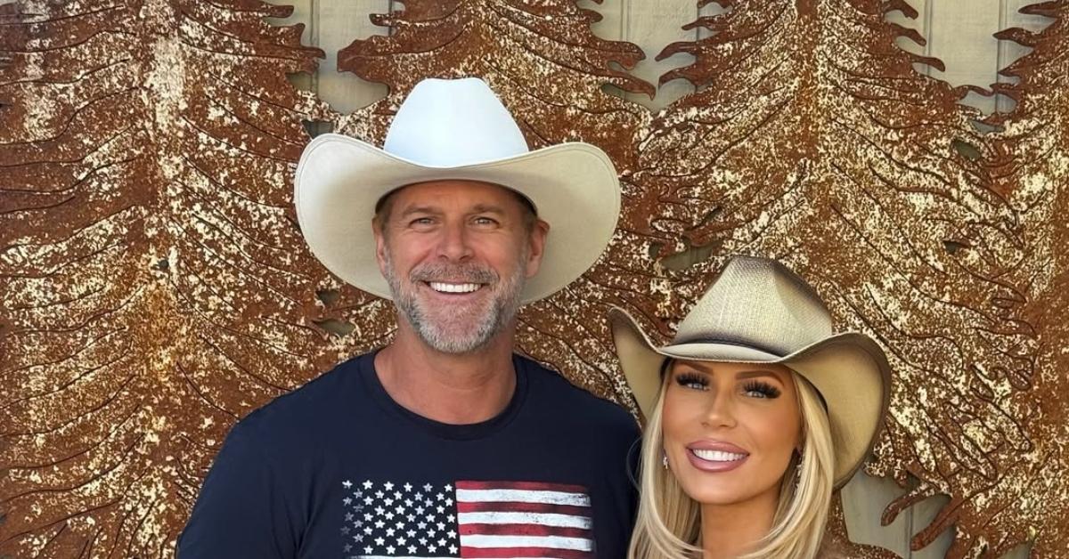 (l-r): Slade Smiley and Gretchen Rossi