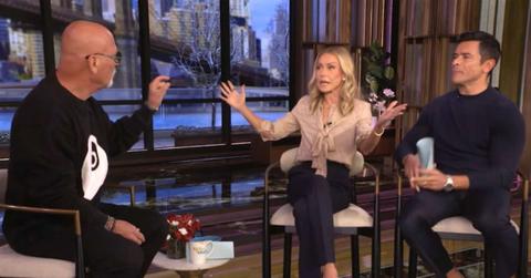 Howie Mandel on 'Live with Kelly and Mark.'