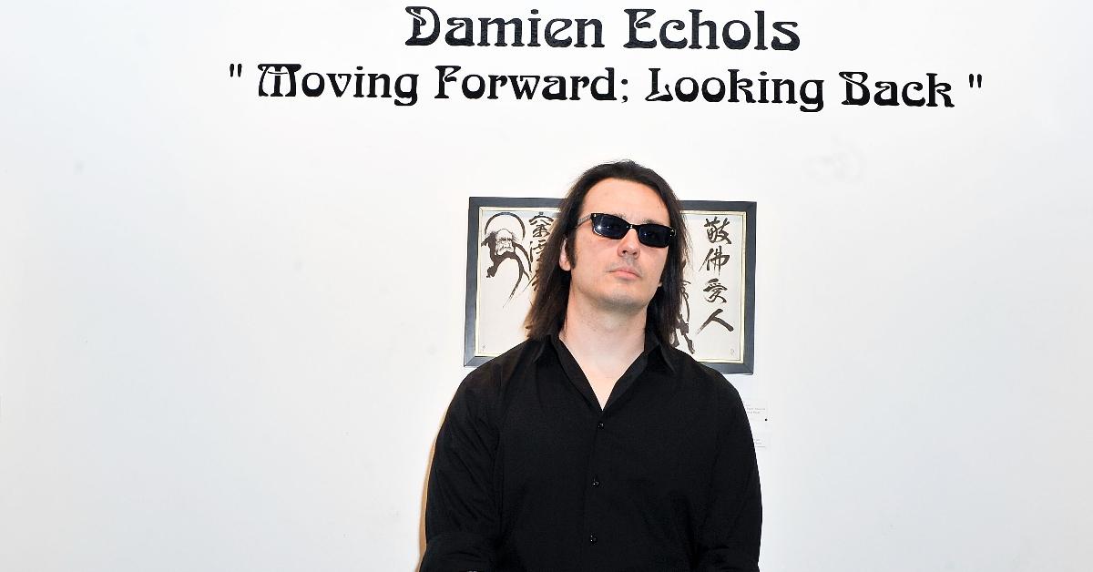 Artist Damien Echols attends Damien Echols' "Moving Forward; Looking Back" Art Exhibition Opening Reception at Sacred Gallery NYC on January 5, 2013