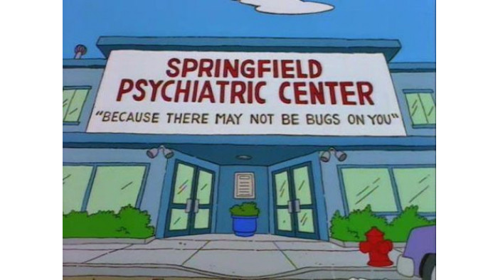 simpsons signs