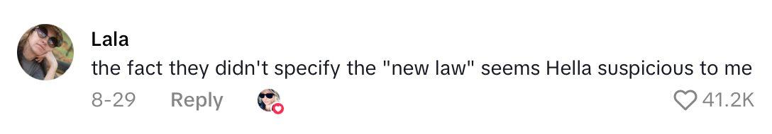 Comment on mom's video who received a form from her sons’ high school about sharing their information with military recruiters.
