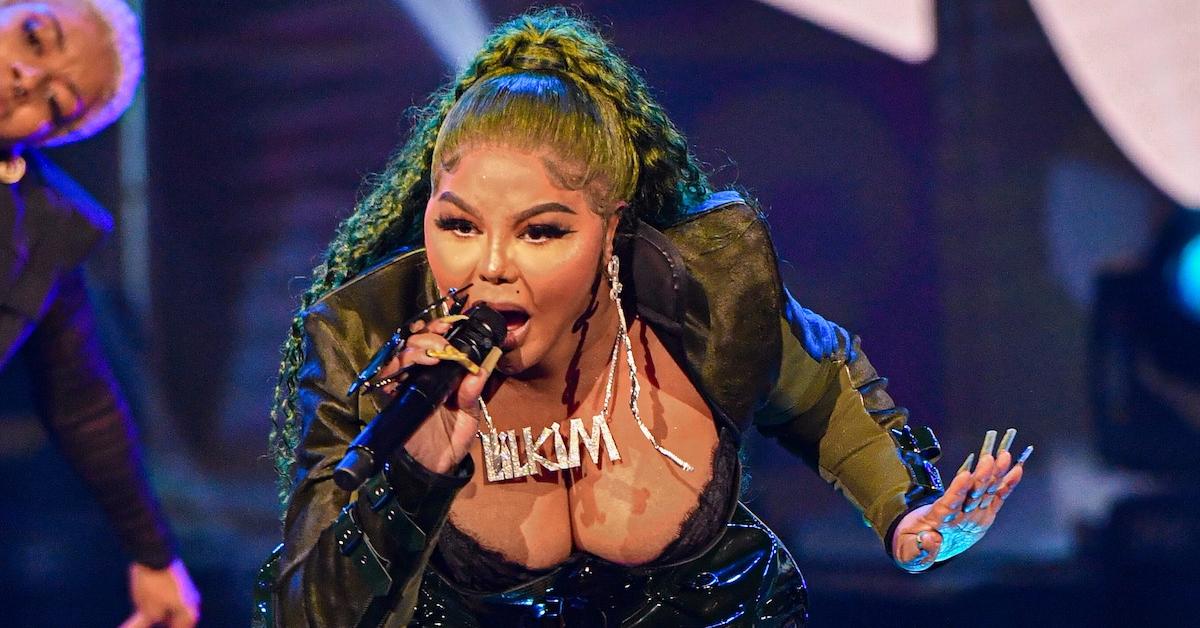  Lil Kim performs onstage during the 2022 BET Hip Hop Awards