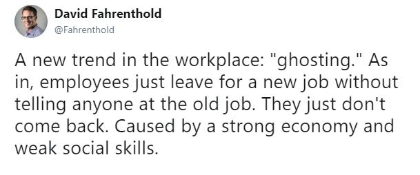 job ghosting