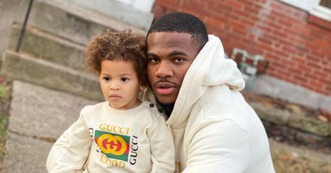 Micah Parsons and his Son