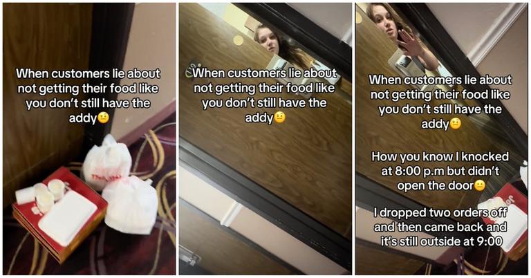 Customer Claims DoorDash Order Wasn't Delivered, But It Was