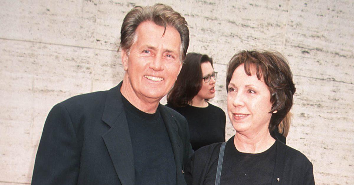 Charlie Sheen's mom, Janet, with his father, Martin.