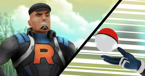 Team GO Rocket in 'Pokémon GO'