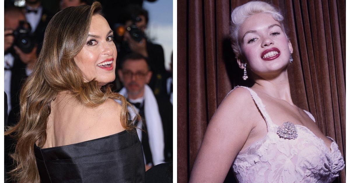 (L-R): Mariska Hargitay; Jayne Mansfield