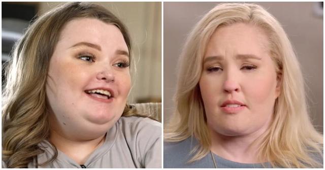 Alana Thompson talks and smiles; June Shannon speaks on an episode of 'Mama June: Road to Redemption'