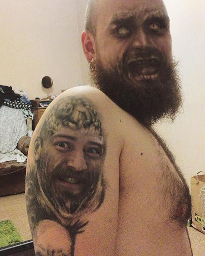 face swap tattoos