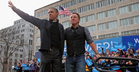 Barack Obama and Bruce Springsteen