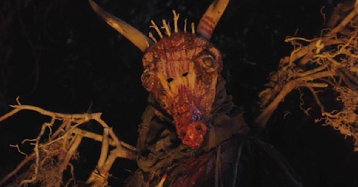 Moose's dad as the Gargoyle King in 'Riverdale'