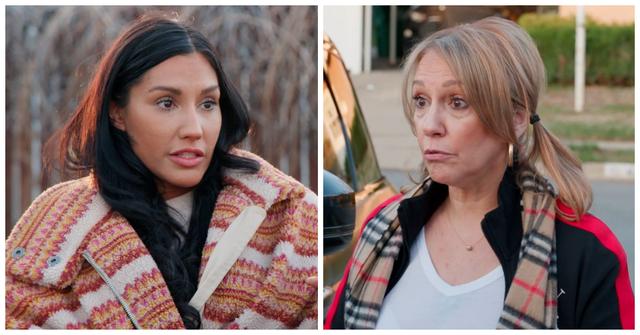 Monica Garcia and her mom, Linda, during Season 4 of 'Real Housewives of Salt Lake City'