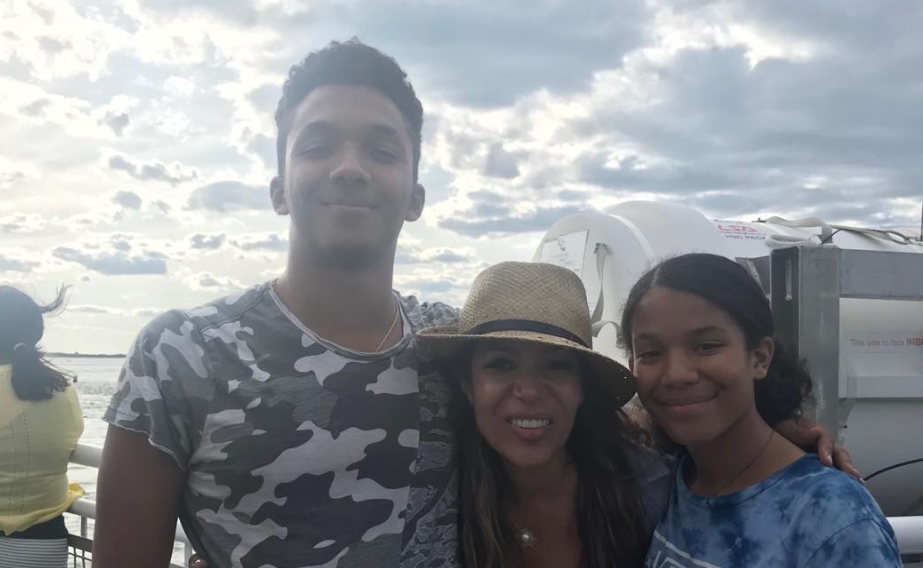 sunny hostin and kids