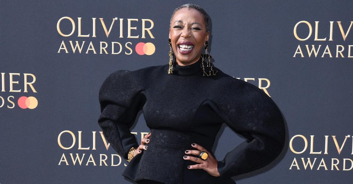 Noma Dumezweni attends The Olivier Awards 2022 with MasterCard.