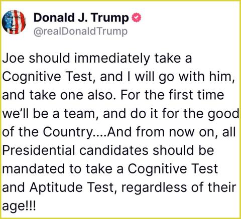 trump instagram post