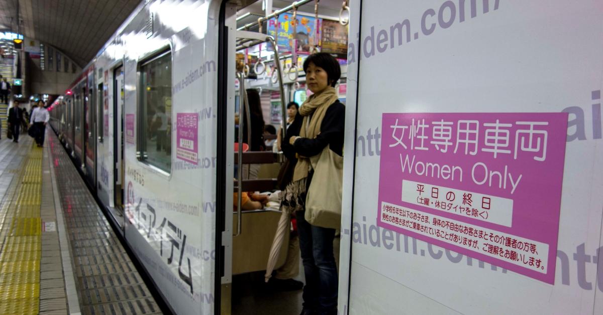 Man Films Video in a Women-Only Train Carriage in Japan