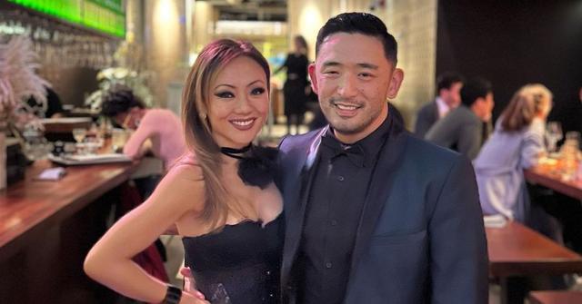 Kathy Fang and her husband, Caleb Sima