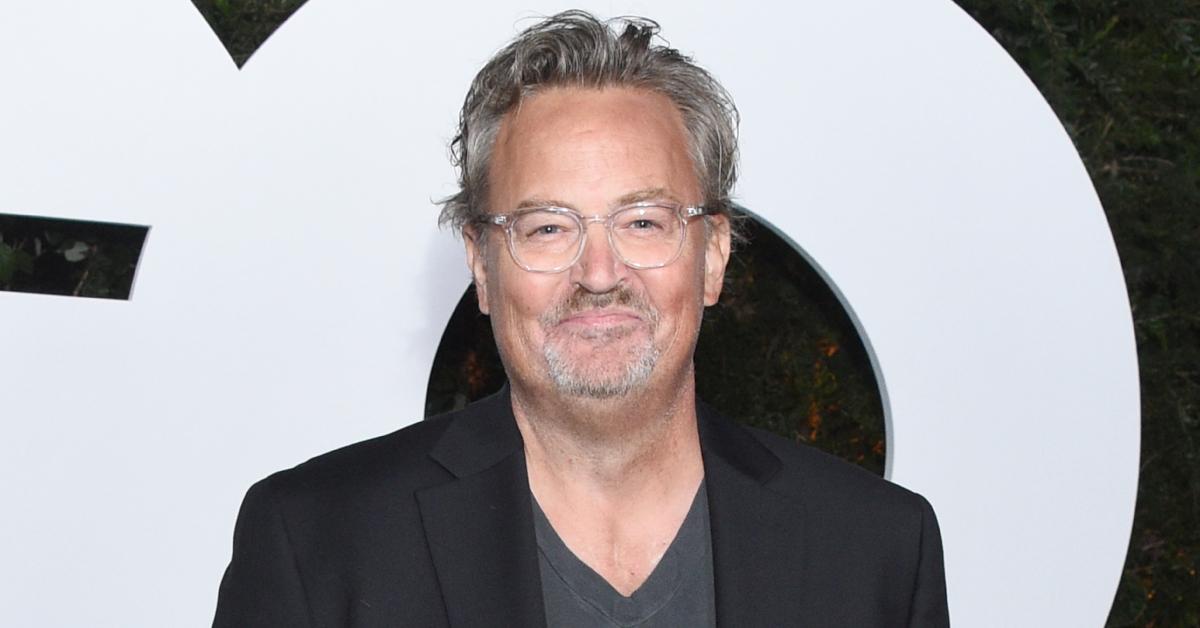 Matthew Perry attends the 2022 GQ Men Of The Year Party.