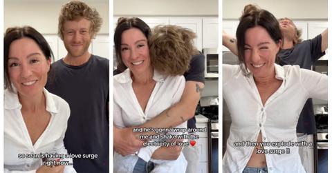 TikTok about couple's love surge