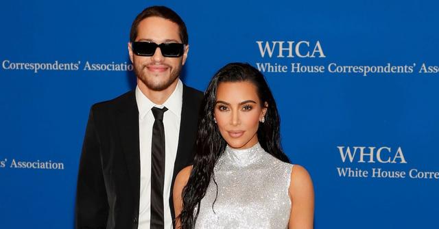 Kim Kardashian and Pete Davidson