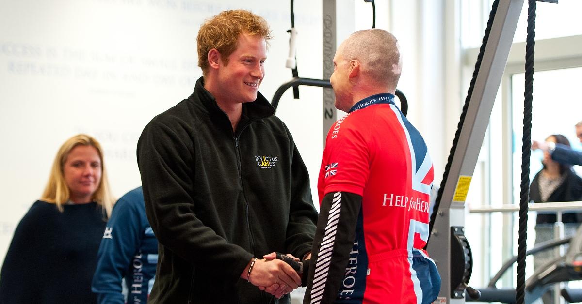 Prince Harry at the 2014 Invictus Games