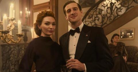 Eleanor Tomlinson as Tess and Tom Stourton as Daniel in 'A Small Light'