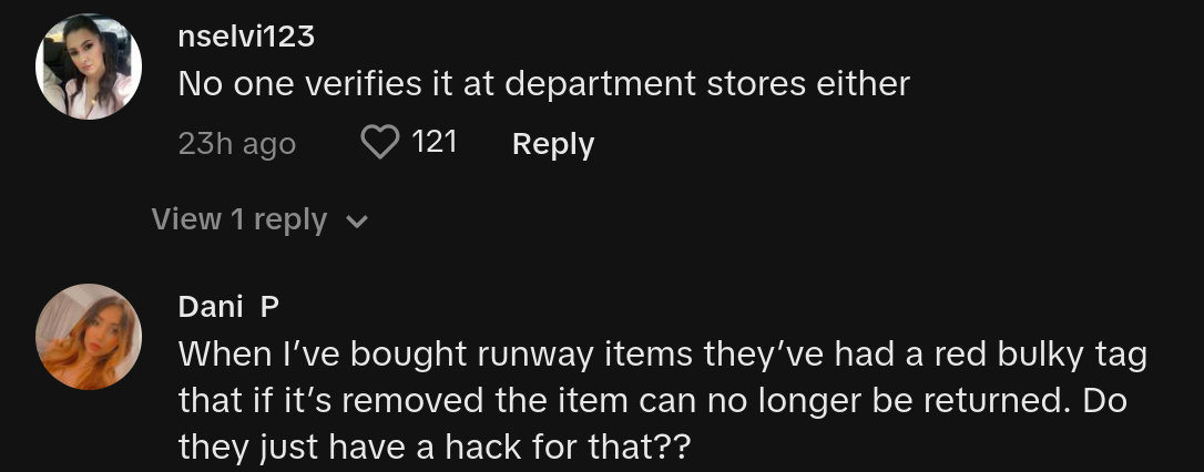 Shopper Shows How Marshalls is Preventing Return of Fake Bags