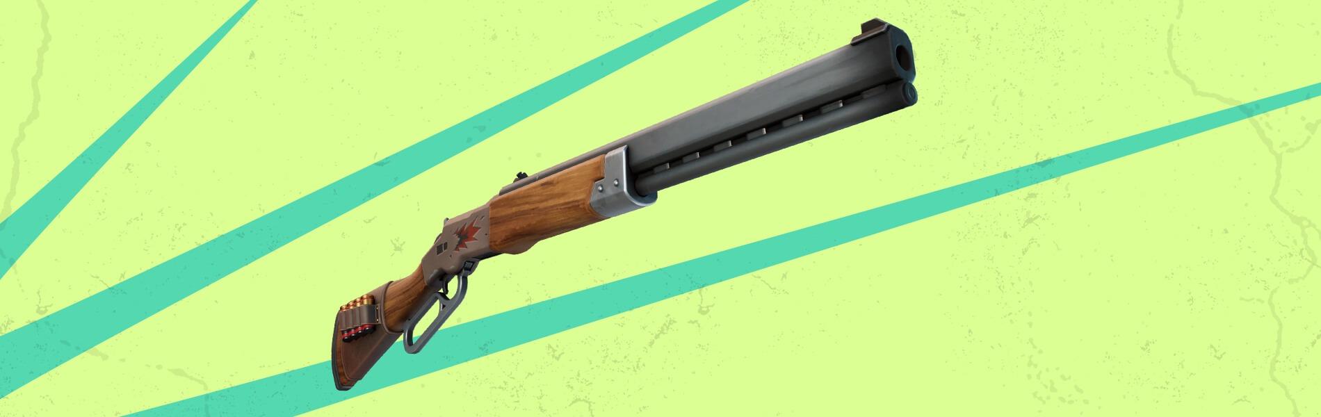 The new Exposive Repeater Rifle in Fortnite.