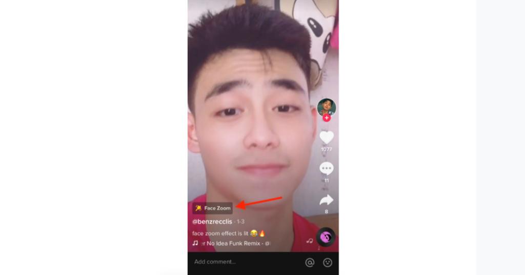 The Face Zoom Effect on TikTok: What It Is and How to Use It