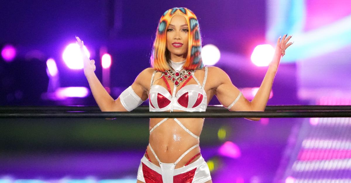 Mercedes Moné in New Japan Pro-Wrestling in 2023.