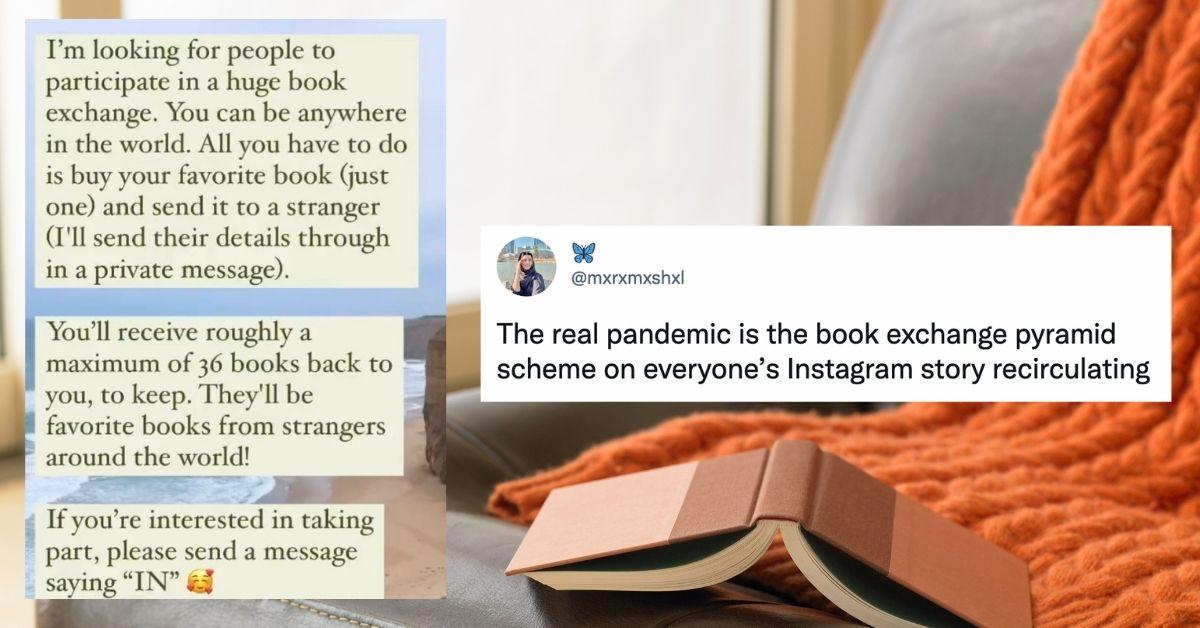 Is the Instagram Huge Book Exchange Just a Giant Scam? Details